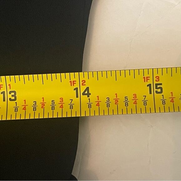 Betsy & Adam Sheer Black Draped BalletCore Spaghetti Strap Dress NWT Size 8 - Picture 12 of 13